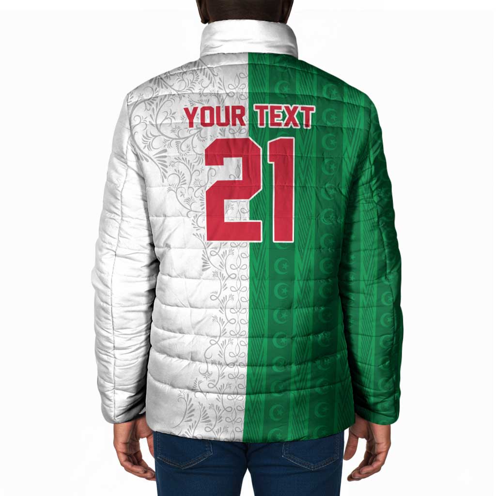 World Football 2026 Algeria Custom Padded Jacket Algeria Culture Heritage - Wonder Print Shop