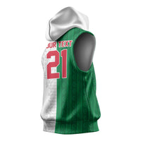 World Football 2026 Algeria Custom Sleeveless Hoodie Algeria Culture Heritage - Wonder Print Shop
