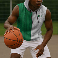World Football 2026 Algeria Custom Sleeveless Hoodie Algeria Culture Heritage - Wonder Print Shop