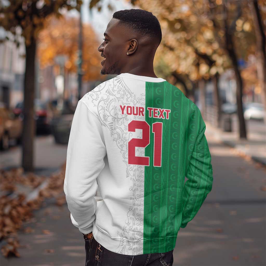 World Football 2026 Algeria Custom Sweatshirt Algeria Culture Heritage - Wonder Print Shop