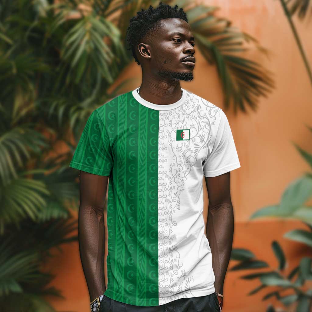 World Football 2026 Algeria Custom T shirt Algeria Culture Heritage LT9