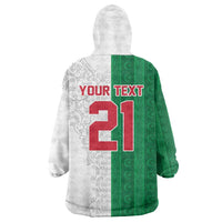 World Football 2026 Algeria Custom Wearable Blanket Hoodie Algeria Culture Heritage - Wonder Print Shop