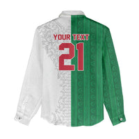 World Football 2026 Algeria Custom Women Casual Shirt Algeria Culture Heritage - Wonder Print Shop
