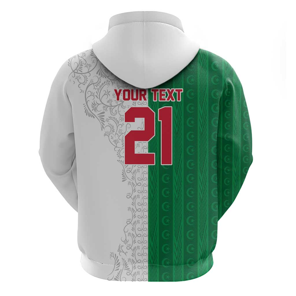 World Football 2026 Algeria Custom Zip Hoodie Algeria Culture Heritage - Wonder Print Shop