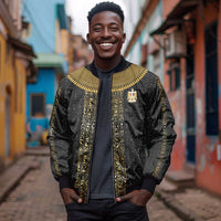 World Football 2026 Egypt Custom Bomber Jacket Ancient Egyptian Hieroglyphs - Wonder Print Shop