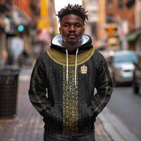 World Football 2026 Egypt Custom Hoodie Ancient Egyptian Hieroglyphs - Wonder Print Shop