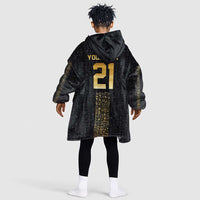 World Football 2026 Egypt Custom Kid Wearable Blanket Hoodie Ancient Egyptian Hieroglyphs - Wonder Print Shop
