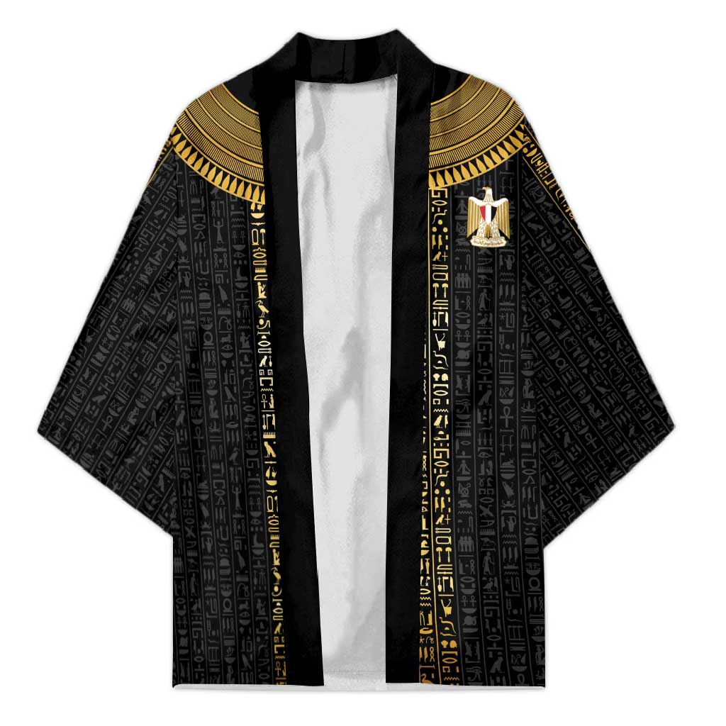 World Football 2026 Egypt Custom Kimono Ancient Egyptian Hieroglyphs - Wonder Print Shop