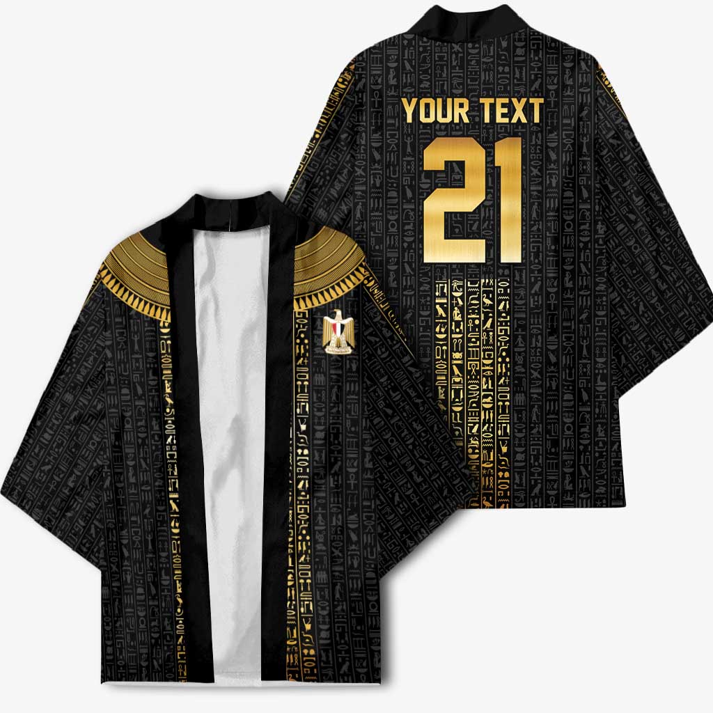 World Football 2026 Egypt Custom Kimono Ancient Egyptian Hieroglyphs - Wonder Print Shop