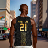 World Football 2026 Egypt Custom Men Tank Top Ancient Egyptian Hieroglyphs - Wonder Print Shop