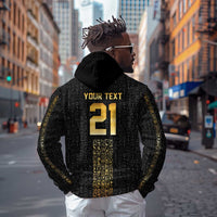 World Football 2026 Egypt Custom Zip Hoodie Ancient Egyptian Hieroglyphs - Wonder Print Shop