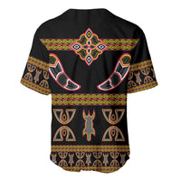 Bamenda Toghu Baseball Jersey Traditional Attire Pattern