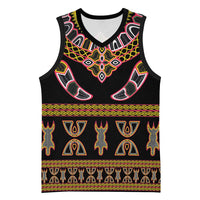 Bamenda Toghu Basketball Jersey Traditional Attire Pattern