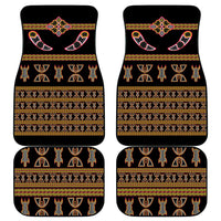 Bamenda Toghu Car Mats Traditional Attire Pattern