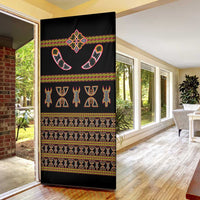 Bamenda Toghu Door Cover Traditional Attire Pattern