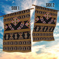 Bamenda Toghu Garden Flag Traditional Attire Pattern