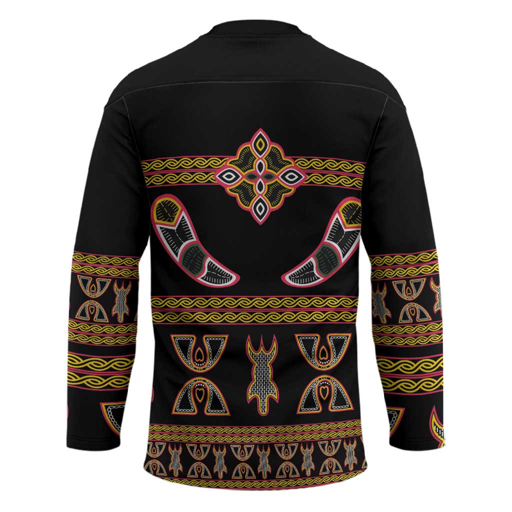 Bamenda Toghu Hockey Jersey Traditional Attire Pattern