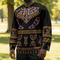 Bamenda Toghu Hockey Jersey Traditional Attire Pattern