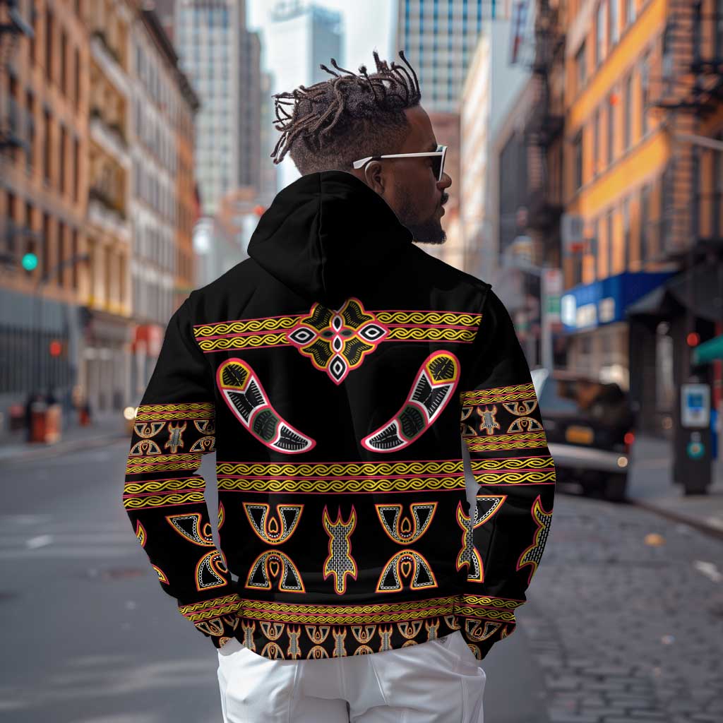 Bamenda Toghu Hoodie Traditional Attire Pattern