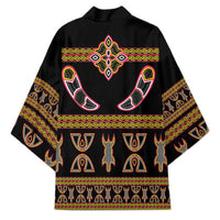 Bamenda Toghu Kimono Traditional Attire Pattern