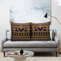 Bamenda Toghu Pillow Cover Traditional Attire Pattern
