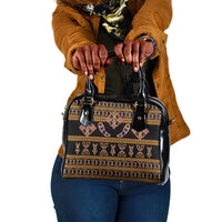 Bamenda Toghu Shoulder Handbag Traditional Attire Pattern