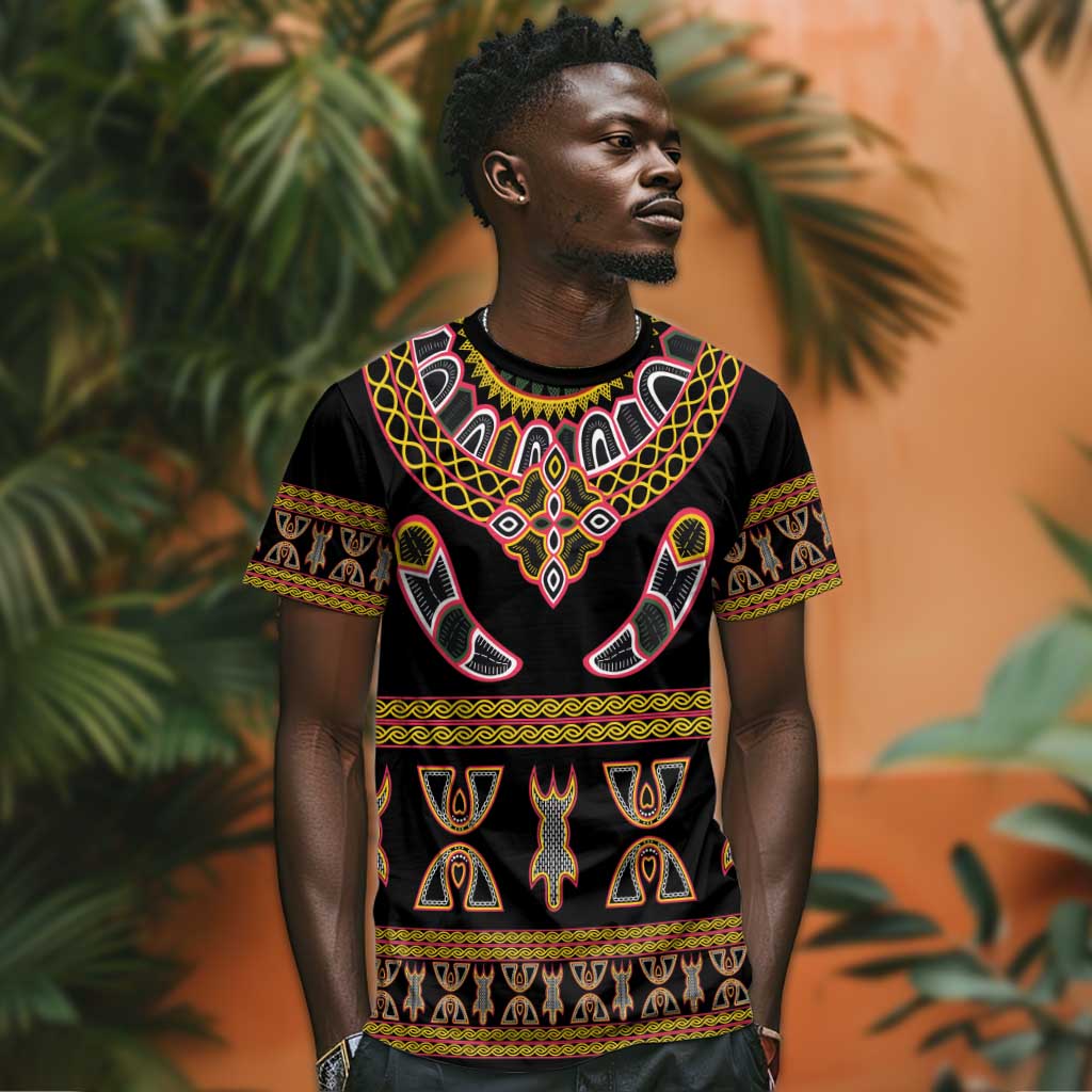 Bamenda Toghu T shirt Traditional Attire Pattern