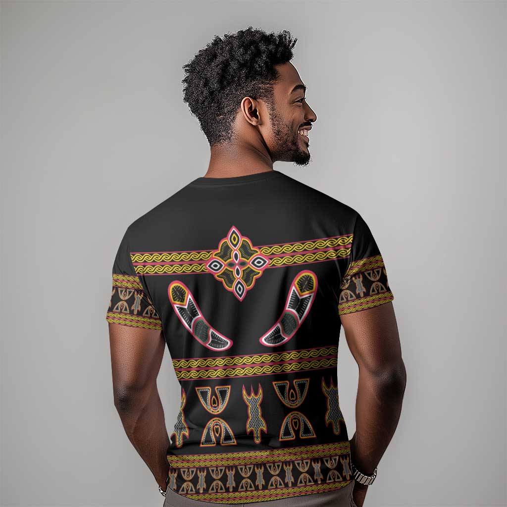 Bamenda Toghu T shirt Traditional Attire Pattern