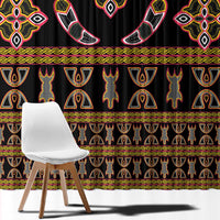 Bamenda Toghu Window Curtain Traditional Attire Pattern