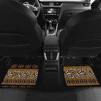 Cameroon Cheetah Toghu Pattern Car Mats