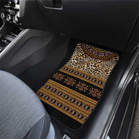 Cameroon Cheetah Toghu Pattern Car Mats