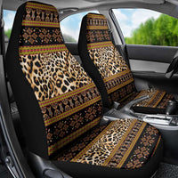 Cameroon Cheetah Toghu Pattern Car Seat Cover
