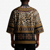 Cameroon Cheetah Toghu Pattern Kimono