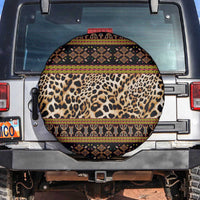 Cameroon Cheetah Toghu Pattern Spare Tire Cover