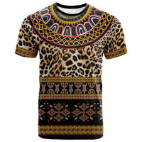 Cameroon Cheetah Toghu Pattern T shirt
