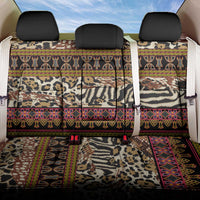 Cameroon Toghu Back Car Seat Cover Wild Animal Skins Seamless Pattern