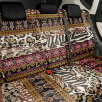 Cameroon Toghu Back Car Seat Cover Wild Animal Skins Seamless Pattern