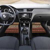 Cameroon Toghu Car Mats Wild Animal Skins Seamless Pattern