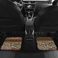 Cameroon Toghu Car Mats Wild Animal Skins Seamless Pattern