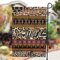 Cameroon Toghu Garden Flag Wild Animal Skins Seamless Pattern