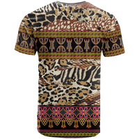 Cameroon Toghu T shirt Wild Animal Skins Seamless Pattern