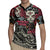 Personalized Japanese Kitsune Mask Rugby Jersey With Polynesian Arty Style - Wonder Print Shop