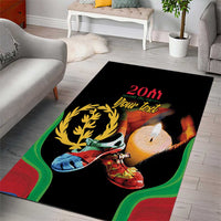 Personalized Eritrea Maelti Siwuat Area Rug Shida Shoes Glory To Our Martyrs Eritrea LT9 - Wonder Print Shop