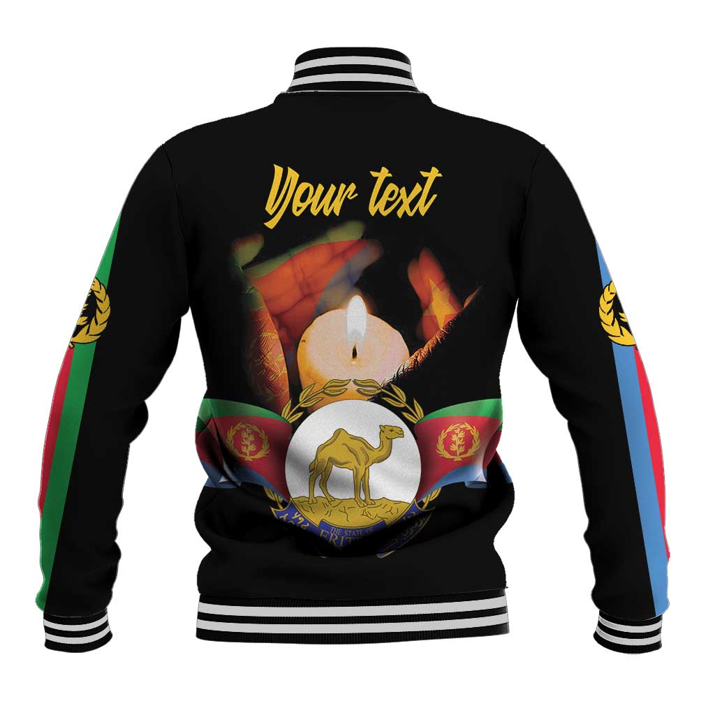 Personalized Eritrea Maelti Siwuat Baseball Jacket Shida Shoes Glory To Our Martyrs Eritrea LT9 - Wonder Print Shop