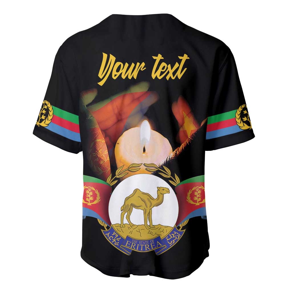 Personalized Eritrea Maelti Siwuat Baseball Jersey Shida Shoes Glory To Our Martyrs Eritrea LT9 - Wonder Print Shop