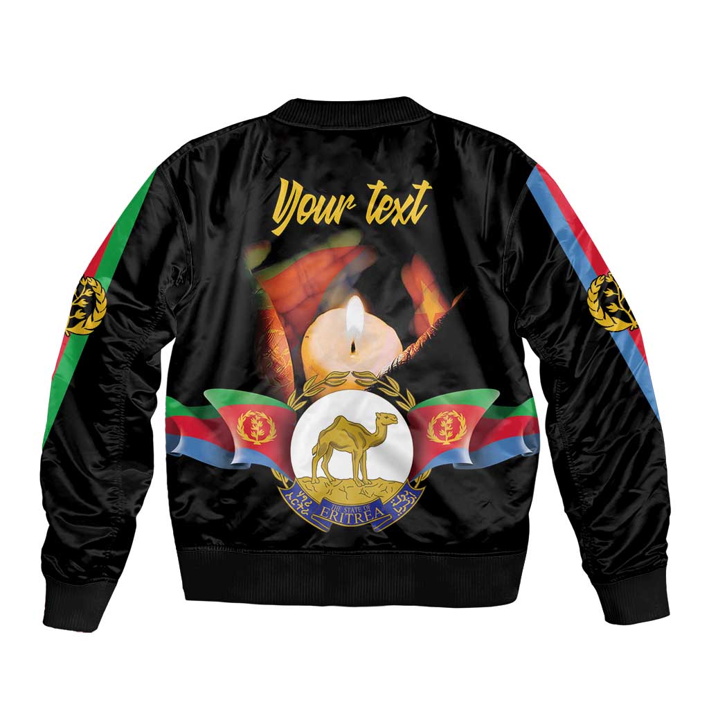 Personalized Eritrea Maelti Siwuat Bomber Jacket Shida Shoes Glory To Our Martyrs Eritrea LT9 - Wonder Print Shop