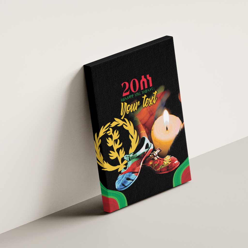 Personalized Eritrea Maelti Siwuat Canvas Wall Art Shida Shoes Glory To Our Martyrs Eritrea LT9 - Wonder Print Shop