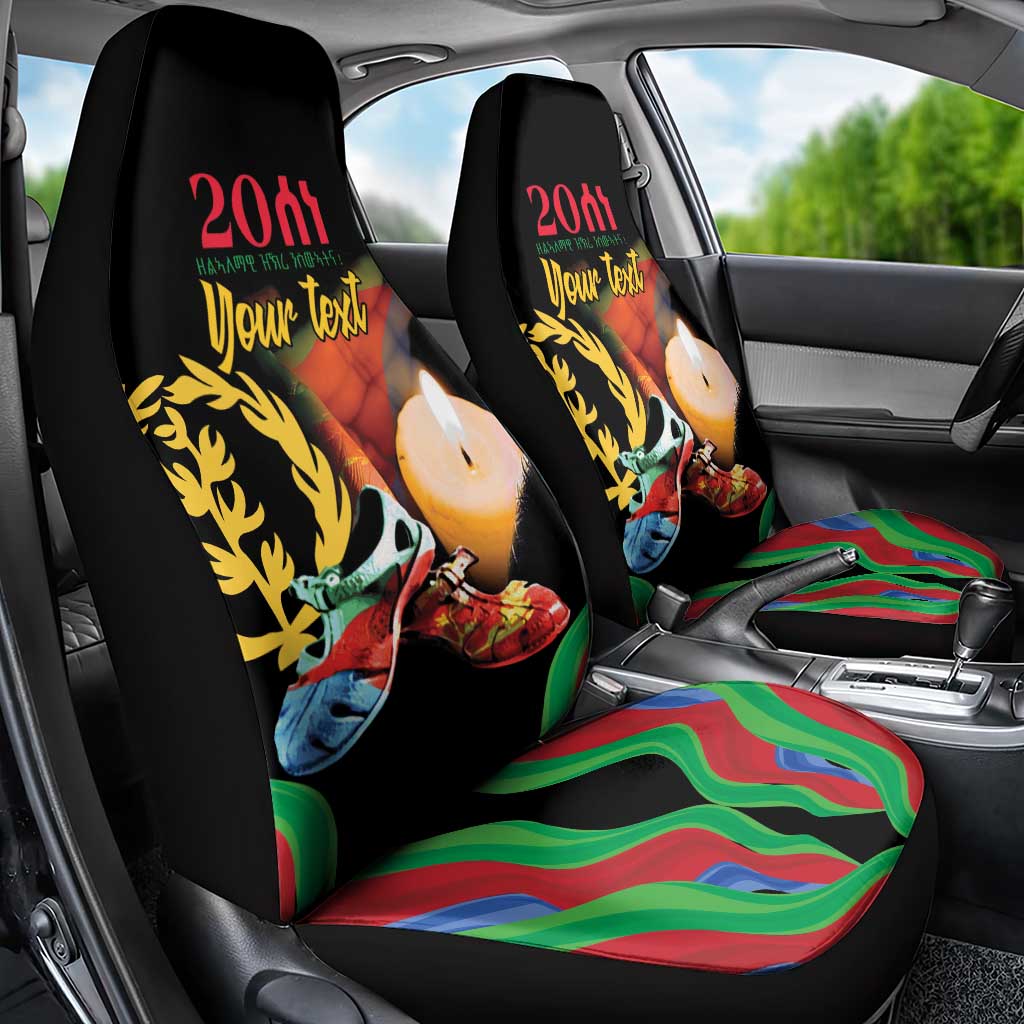 Personalized Eritrea Maelti Siwuat Car Seat Cover Shida Shoes Glory To Our Martyrs Eritrea LT9 - Wonder Print Shop
