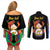 Personalized Eritrea Maelti Siwuat Couples Matching Off Shoulder Short Dress and Long Sleeve Button Shirt Shida Shoes Glory To Our Martyrs Eritrea LT9 - Wonder Print Shop
