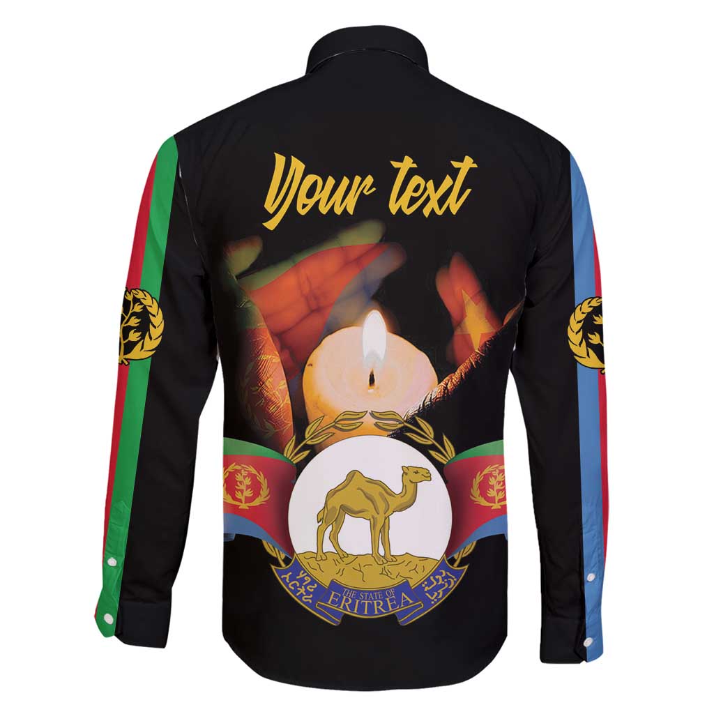 Personalized Eritrea Maelti Siwuat Family Matching Long Sleeve Bodycon Dress and Hawaiian Shirt Shida Shoes Glory To Our Martyrs Eritrea LT9 - Wonder Print Shop
